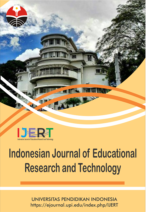Cover - Indonesian Journal of Educational Research and Technology